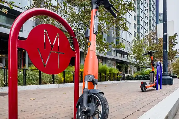 custom logo bike rack