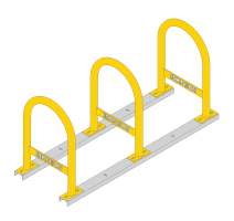 3 per rail