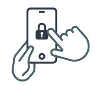 securely locked icon