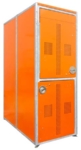 two tier bike locker