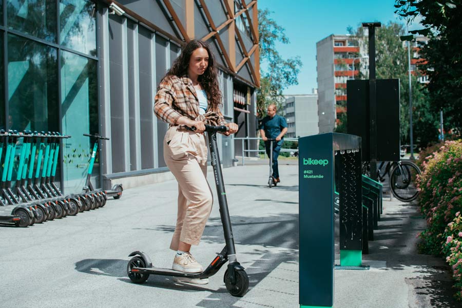 Bikeep Smart Bike Station